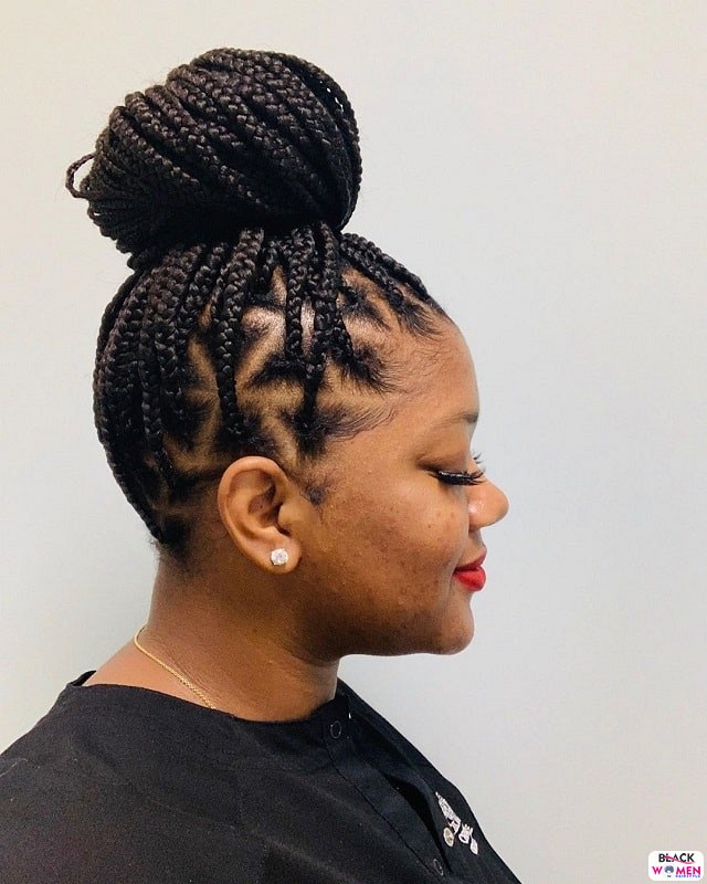 Natural hair updos 030