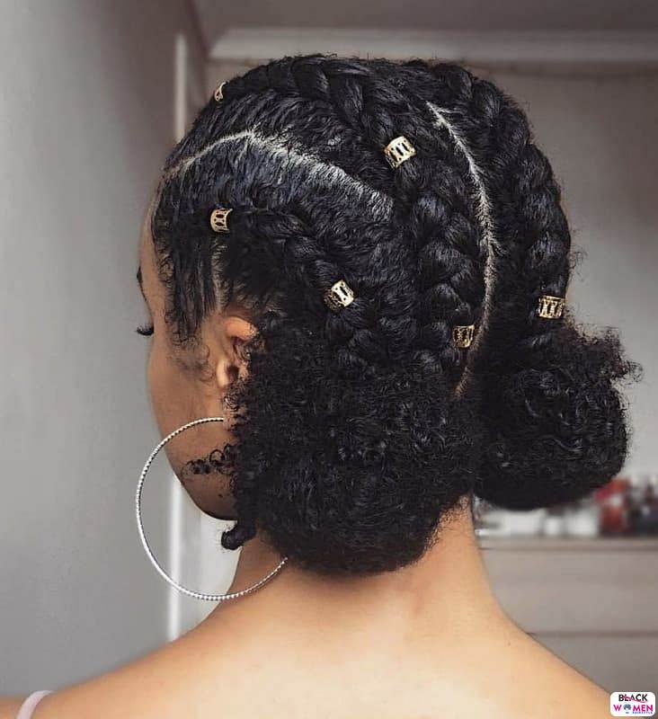 Natural hair updos 033