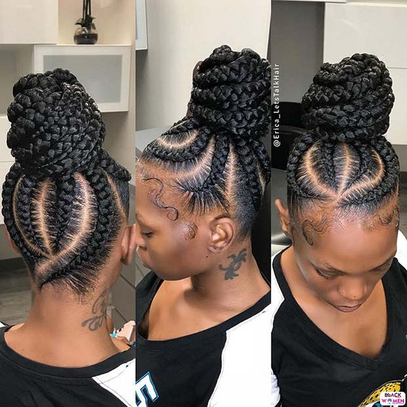 Natural hair updos 042