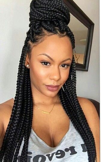 Different Ways On Using Box Braids In Daily Life