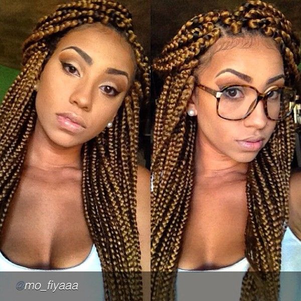 sirius star inspiration box braids hairstyle for black women liked on polyvore