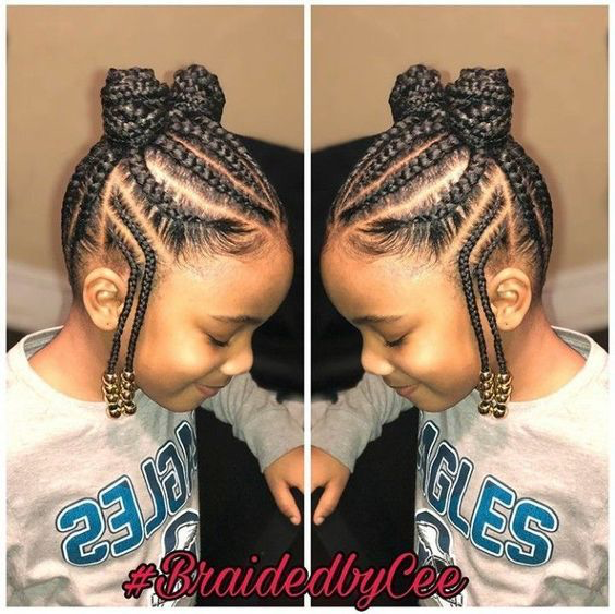 12 Easy Winter Protective Natural Hairstyles For Kids