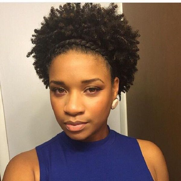 8 quick and easy hairstyles on medium short natural hair