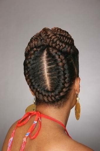 a woman with braids looks like she can conquer the world.