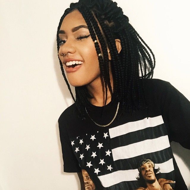 The Coolest Look Of Box Braids