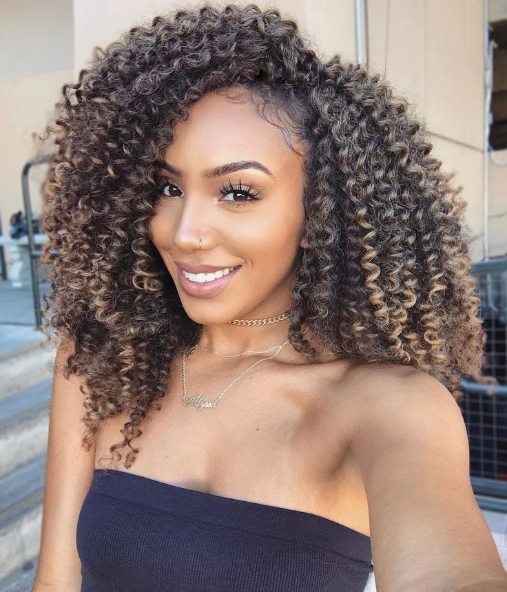 crochet curls popping love this look by foreverflawlyss giving all kinds of summer vibes using mane concepts water wave voiceofhair voiceofhair