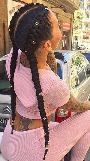 dutch boxer braid plus black