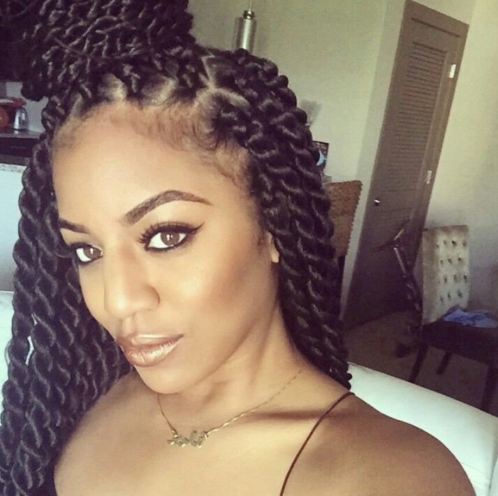 Twist Braids Hairstyle