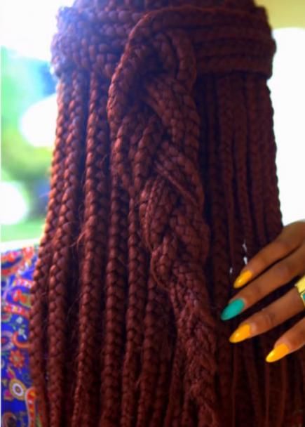 whether you call them box braids jumbo braids or even poetic justice braids this trendy hairstyle is one to try.