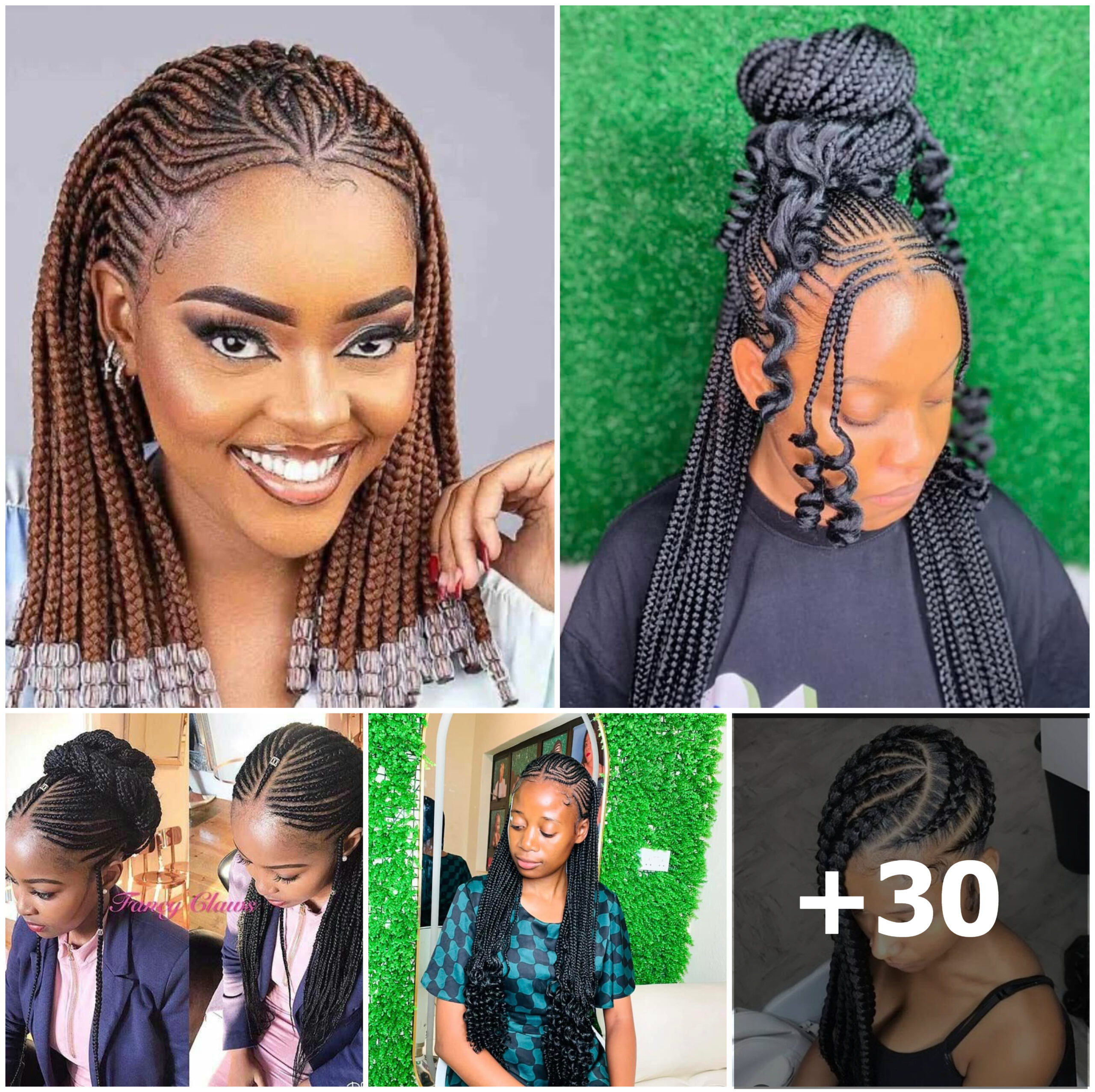 +30 PHOTOS: Nice-Looking Braided Hairstyles For Ladies ‎