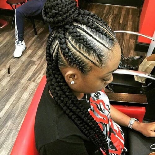 Half Up Half Down Braided Hairstyle