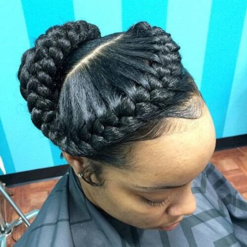 Swirl Around Updo