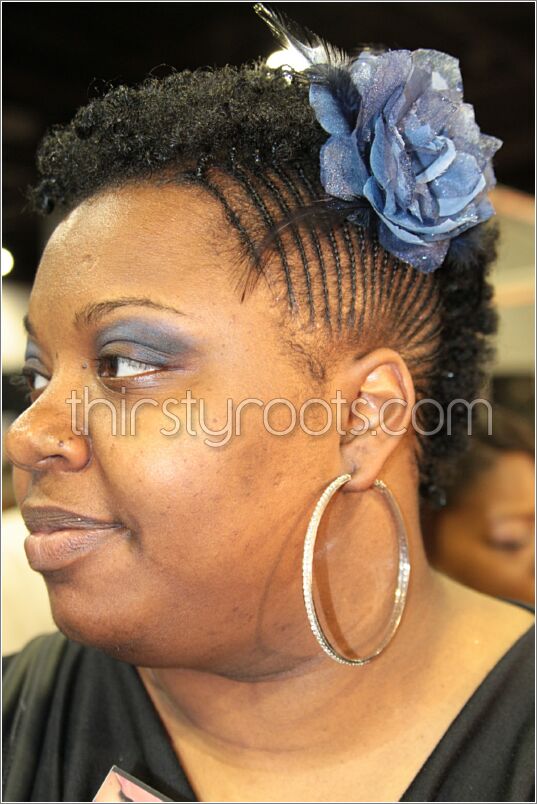 Natural Braids Mohawk