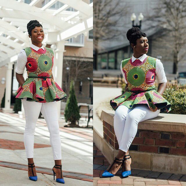 1582543084 257 Best Ankara Tops On Jeans For Stars