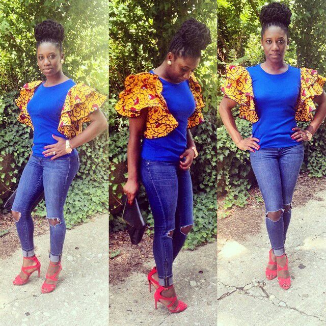 1582543085 171 Best Ankara Tops On Jeans For Stars