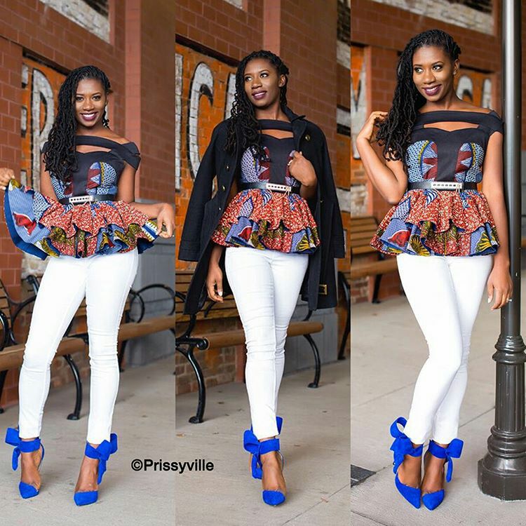 1582543085 479 Best Ankara Tops On Jeans For Stars