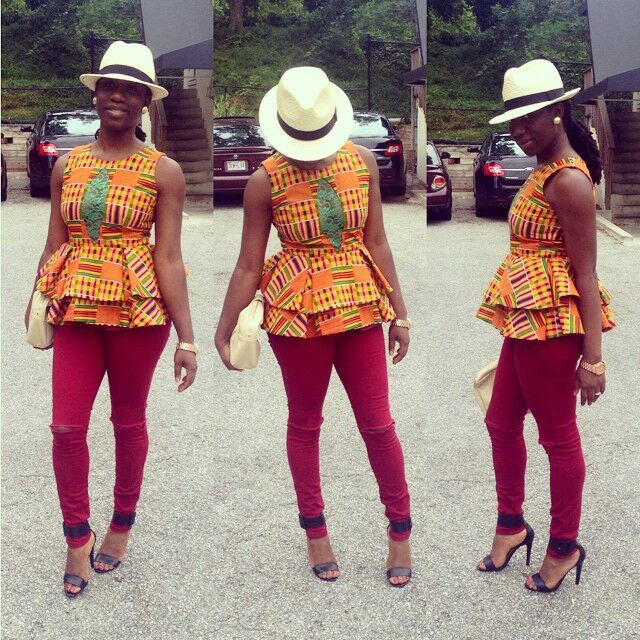 1582543085 939 Best Ankara Tops On Jeans For Stars