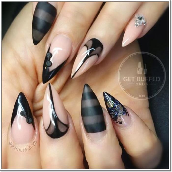 1582543782 631 105 Glitzy Halloween Nails to Rock Your Party Looks