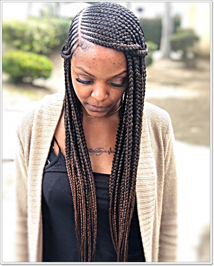 1582544121 132 101 Chic and Trendy Tribal Braids for Your Inner Goddess