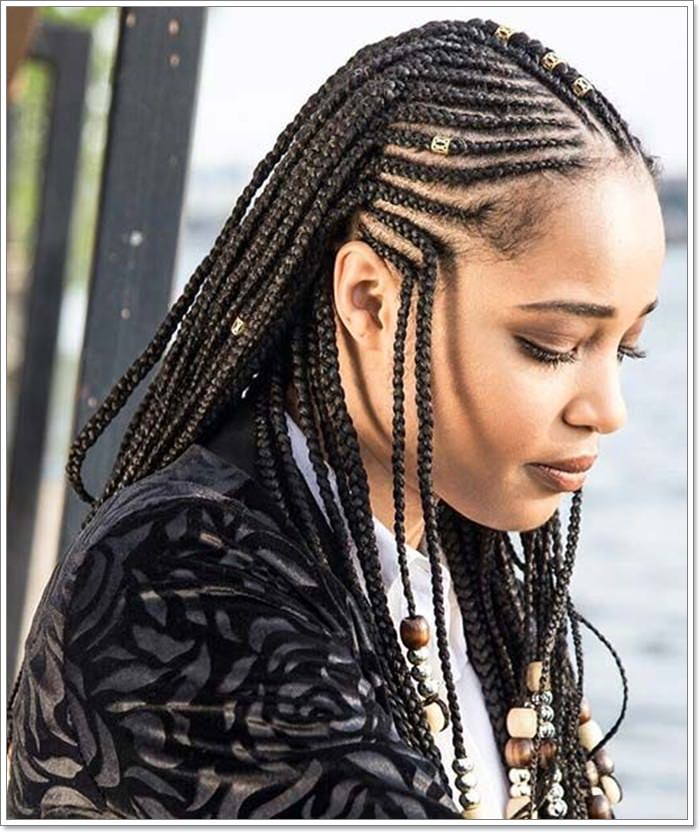 1582544124 381 101 Chic and Trendy Tribal Braids for Your Inner Goddess
