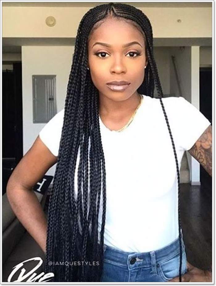 1582544130 689 101 Chic and Trendy Tribal Braids for Your Inner Goddess