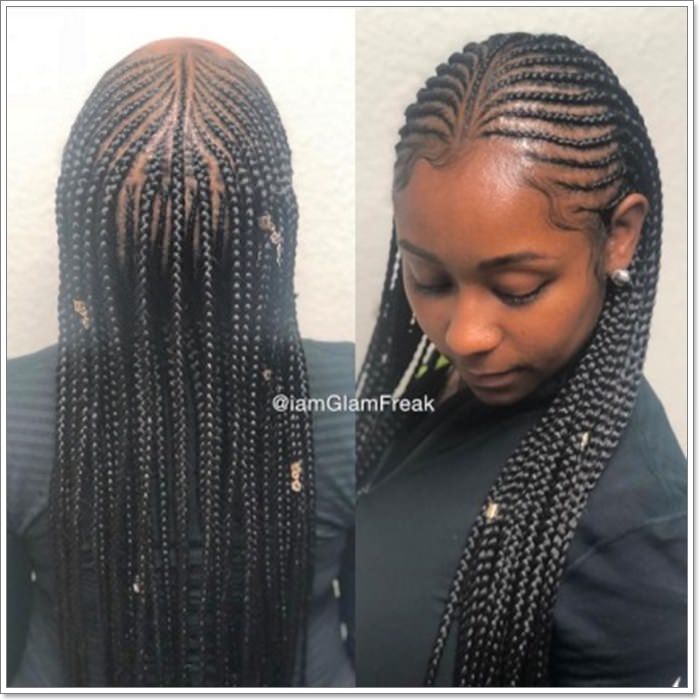 1582544131 418 101 Chic and Trendy Tribal Braids for Your Inner Goddess