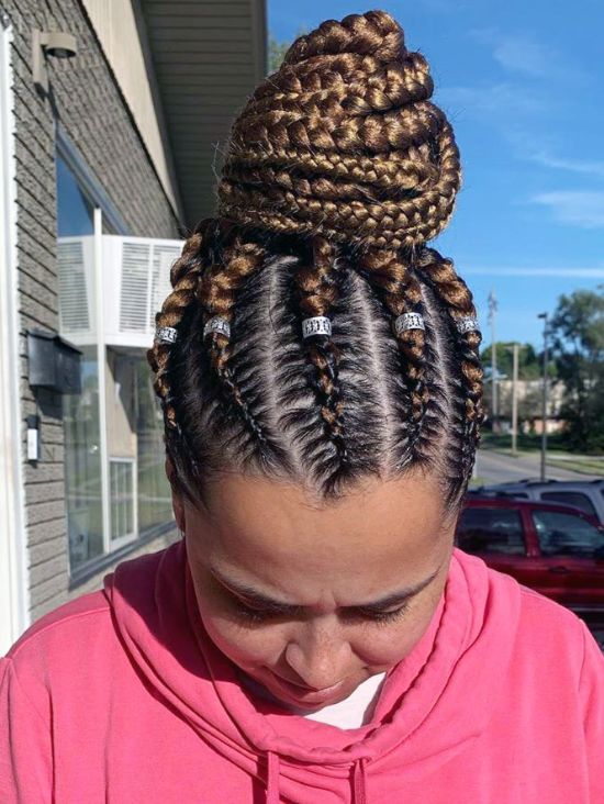 White Girl Cornrows