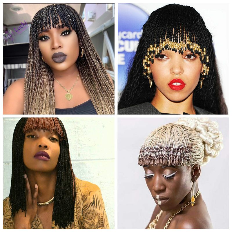 Braids and Bangs