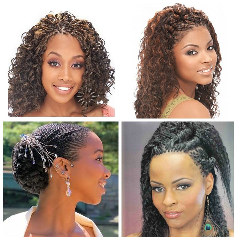 Micro Braids for Black Wedding