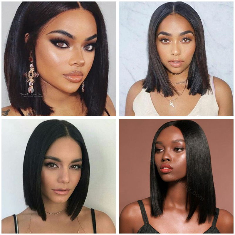 Trendy Short hairstyles for dark Women