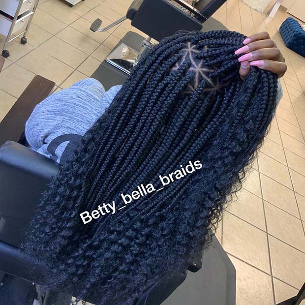 1582616731 698 25 Gorgeous Braids with Curls That Turn Heads