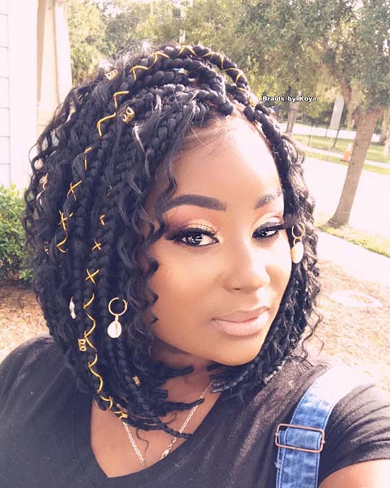 1582616731 789 25 Gorgeous Braids with Curls That Turn Heads