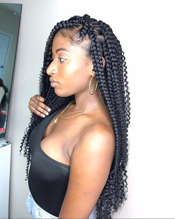 1582616731 819 25 Gorgeous Braids with Curls That Turn Heads