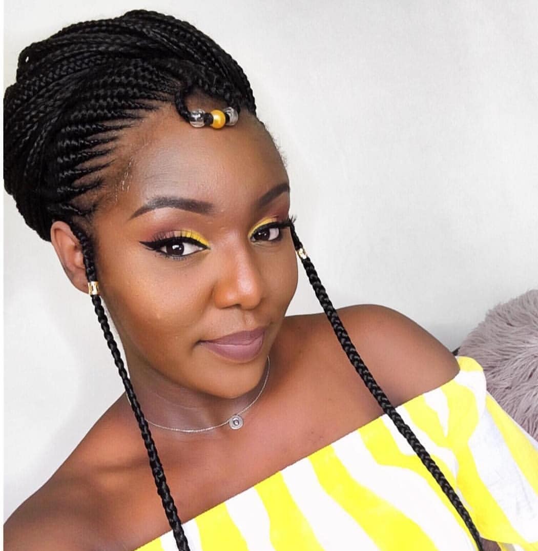 47 What braids are in style 2020 for Oval Face