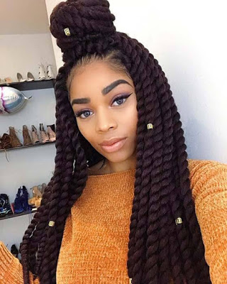 24+ Best Havana Twist Braids Hairstyles 2020 For Black Women
