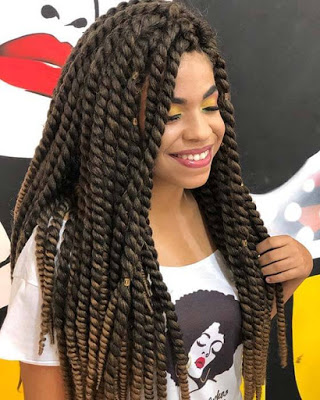 24+ Best Havana Twist Braids Hairstyles 2020 For Black Women