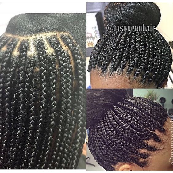 2019 American and African Hair Braiding Cornrows : The Beauty Of Natural Hair Board