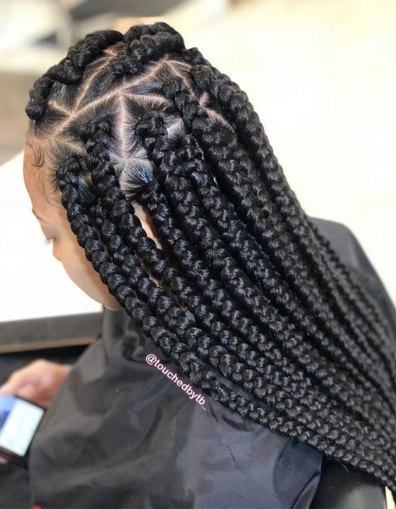 1582814869 317 Cornrows Braided Hairstyles 201925 Big Box Braids Cornrows That Will Make You Stand Out