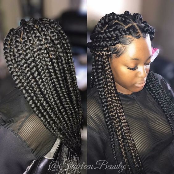 1582814869 812 Cornrows Braided Hairstyles 201925 Big Box Braids Cornrows That Will Make You Stand Out