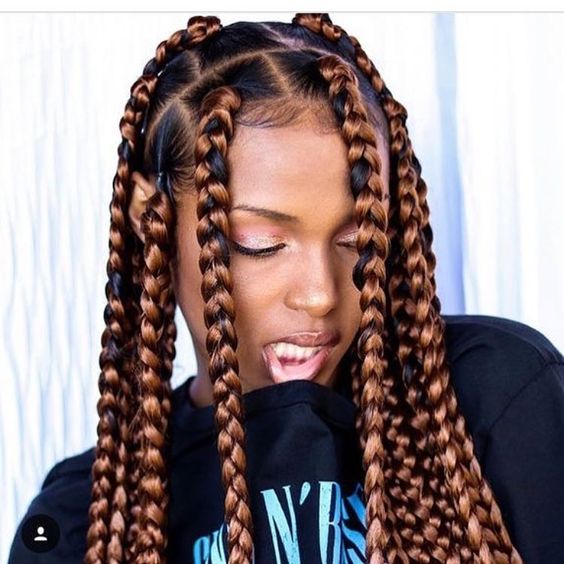 1582814870 824 Cornrows Braided Hairstyles 201925 Big Box Braids Cornrows That Will Make You Stand Out