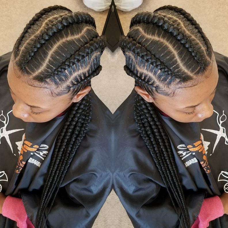 1582814999 558 40 Totally Gorgeous Ghana Braids Hairstyles