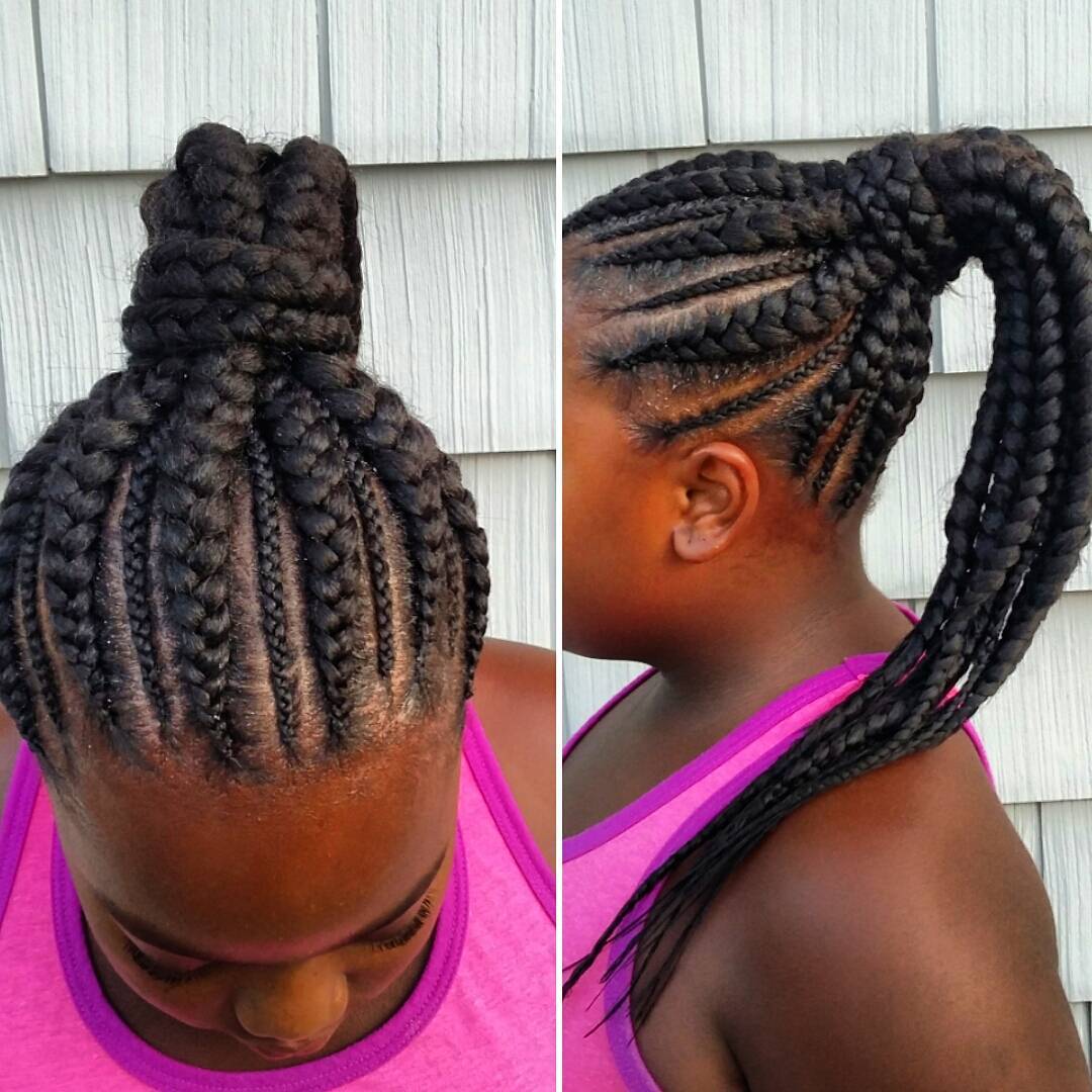 1582814999 687 40 Totally Gorgeous Ghana Braids Hairstyles