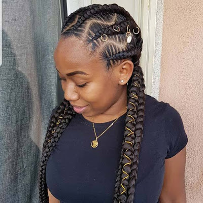 39 Awesome Cornrow Braids Hairstyles That Turn Head In 2020'