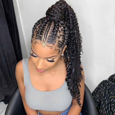 39 Awesome Cornrow Braids Hairstyles That Turn Head In 2020