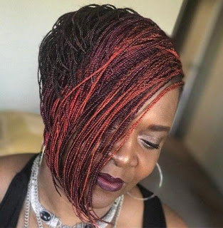 23+ Beautiful Micro Bob Braids for Black Women To Copy In 2020