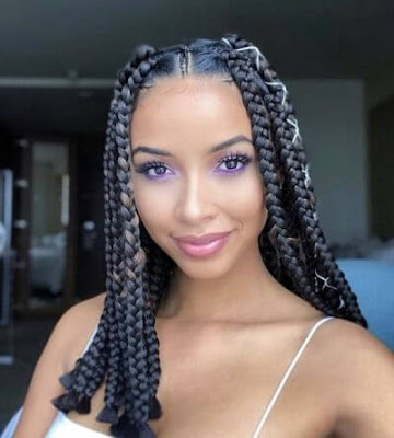 23+ Stylish Bob Box Braids on Black Hair Girls To Copy In 2020