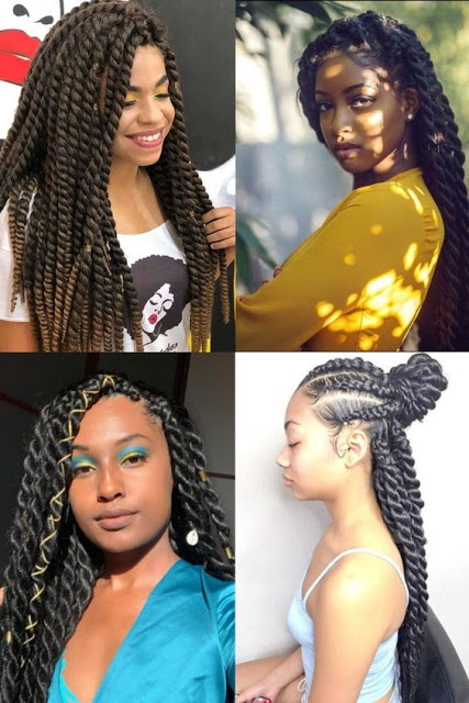 24+ Best Havana Twist Braids Hairstyles 2020 For Black Women