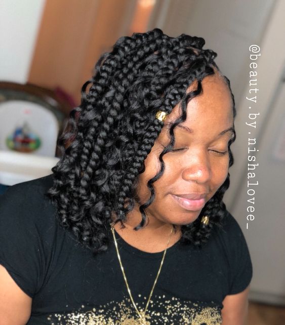 35 bohemian box braids