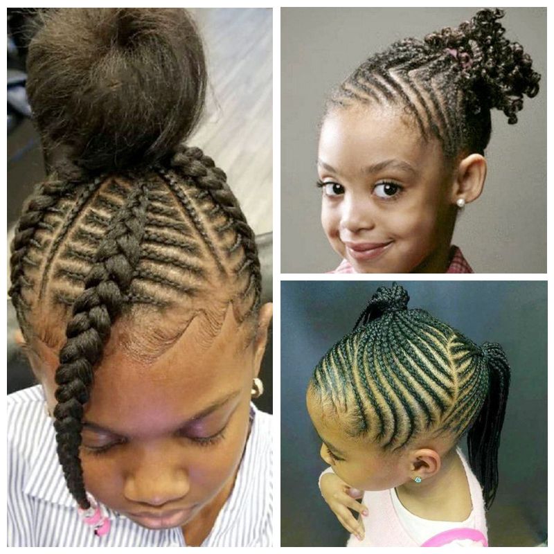 Candy Cornrows For Cute Little Ladies