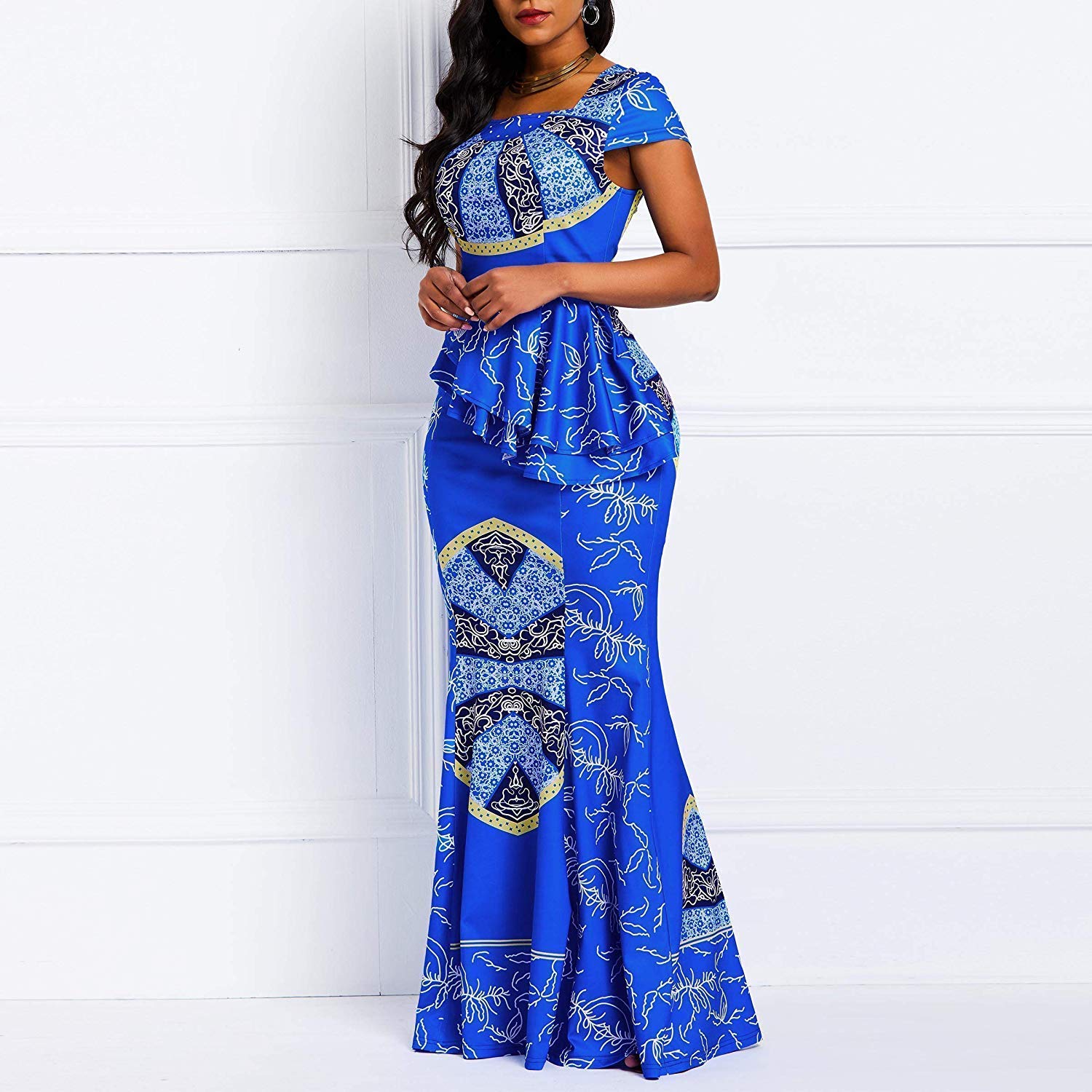 Top 20 Stylish African Print Dresses Latest Styles For The Beautiful Ladies